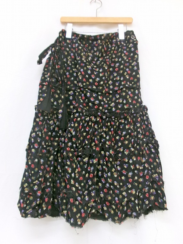 新品未使用tricot COMME des GARCONS 花刺繍スカート 楽天市場】【中古】 トリココムデギャルソンtricot COMME des