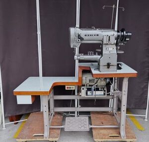 H☆/【直接引取限定 香川県】 SEIKO セイコーミシン LSC-8BV シリンダーヘッドミシン 厚物用 工業用 腕ミシン 現状品 /DY-5064