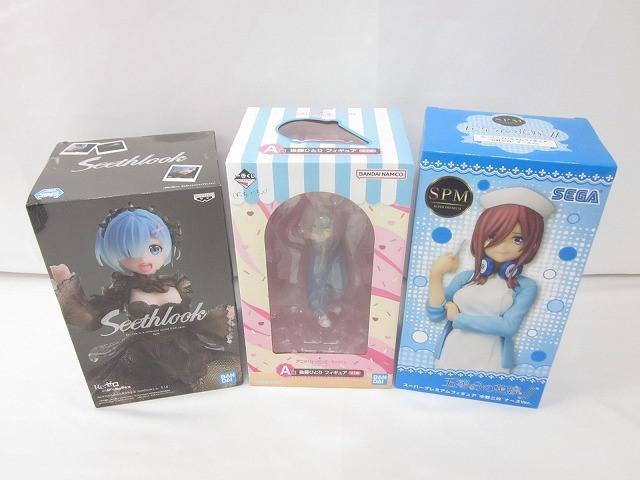 リゼロ　フィギア　まとめ売り リゼロ関連スケールフィギュア買取表更新しました！！ 4/8