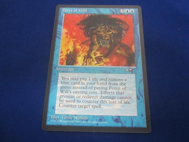 蝸*牛様 意志の力　Force of Will[ALL] 青U 意志の力/Force of Will》[ALL] 青U | 日本最大級 MTG通販サイト