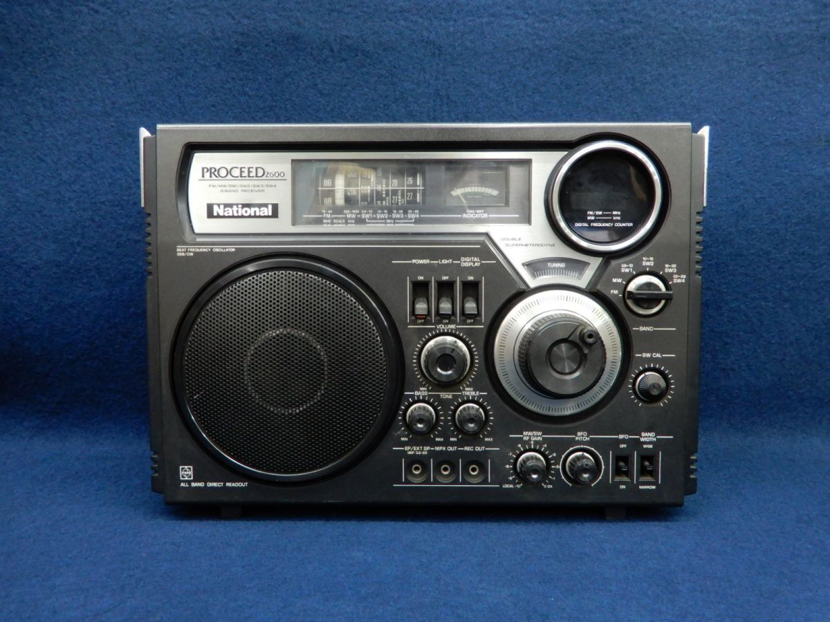 【希少】National 　ラジオ　 PROCEED2600　　RF-2600 希少】National ラジオ PROCEED2600 RF-2600 Rare National