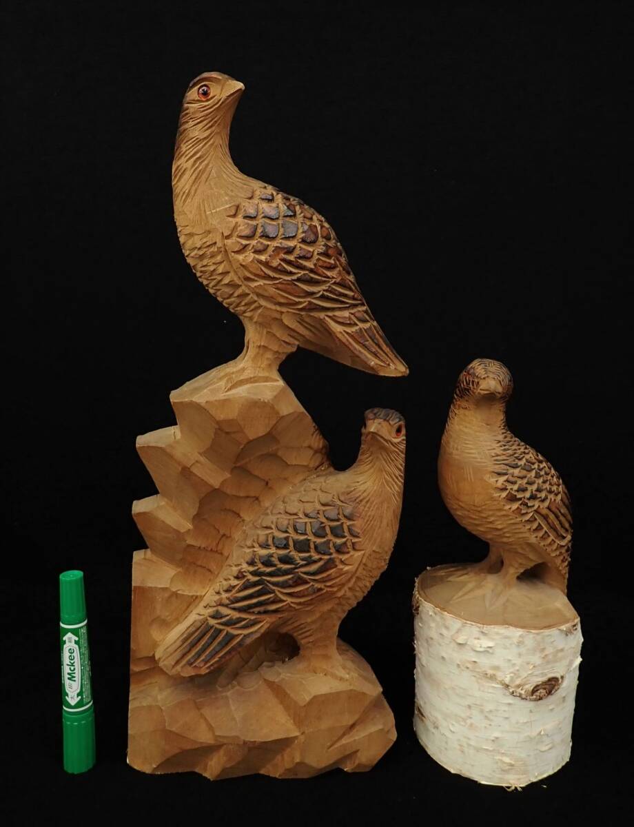 2025年最新】Yahoo!オークション -雷鳥 木彫り(アンティーク