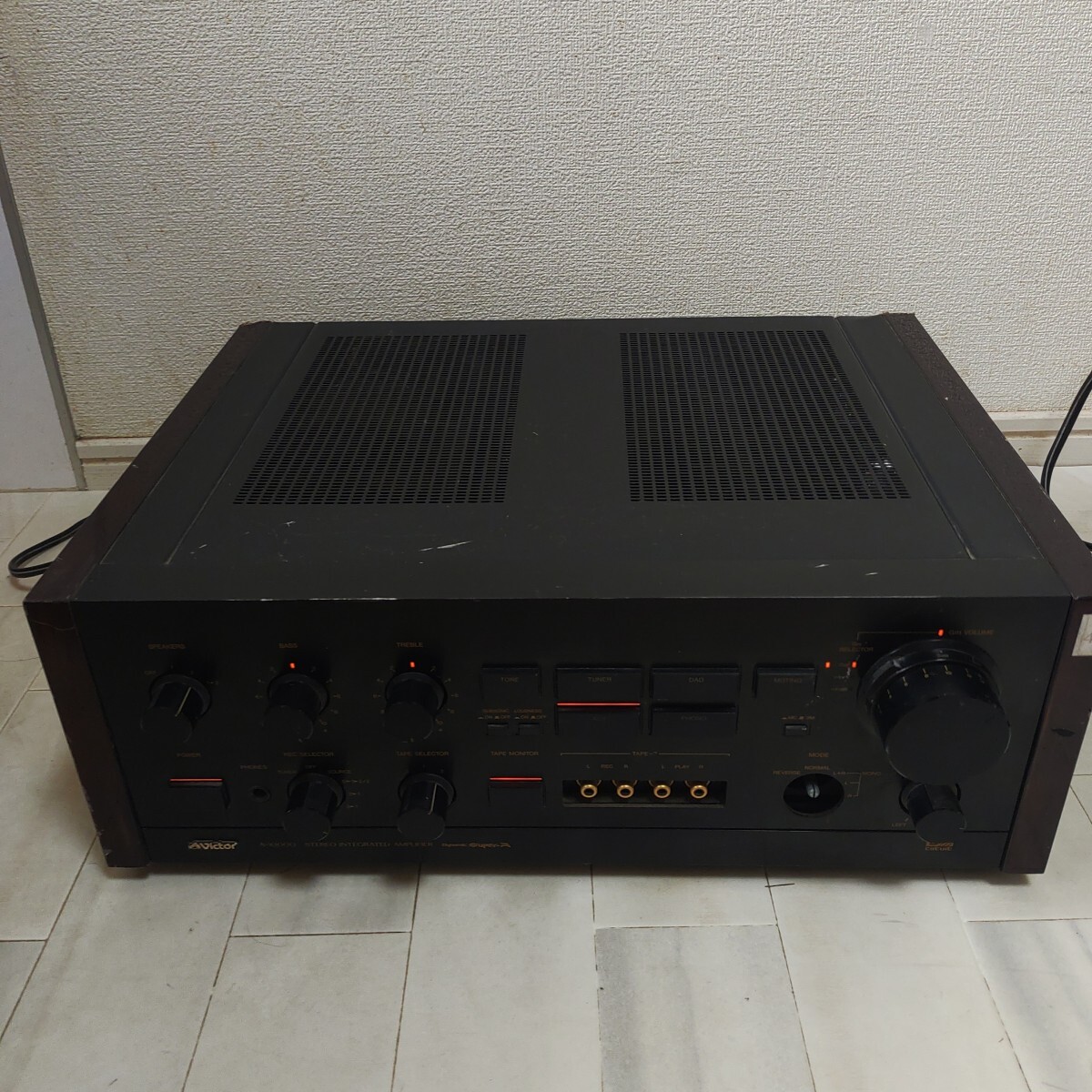 【現状品・ジャンク】ビクター　A-X1000 ステレオアンプ　オーディオ 現状品・ジャンク】ビクター A-X1000 ステレオアンプ オーディオ