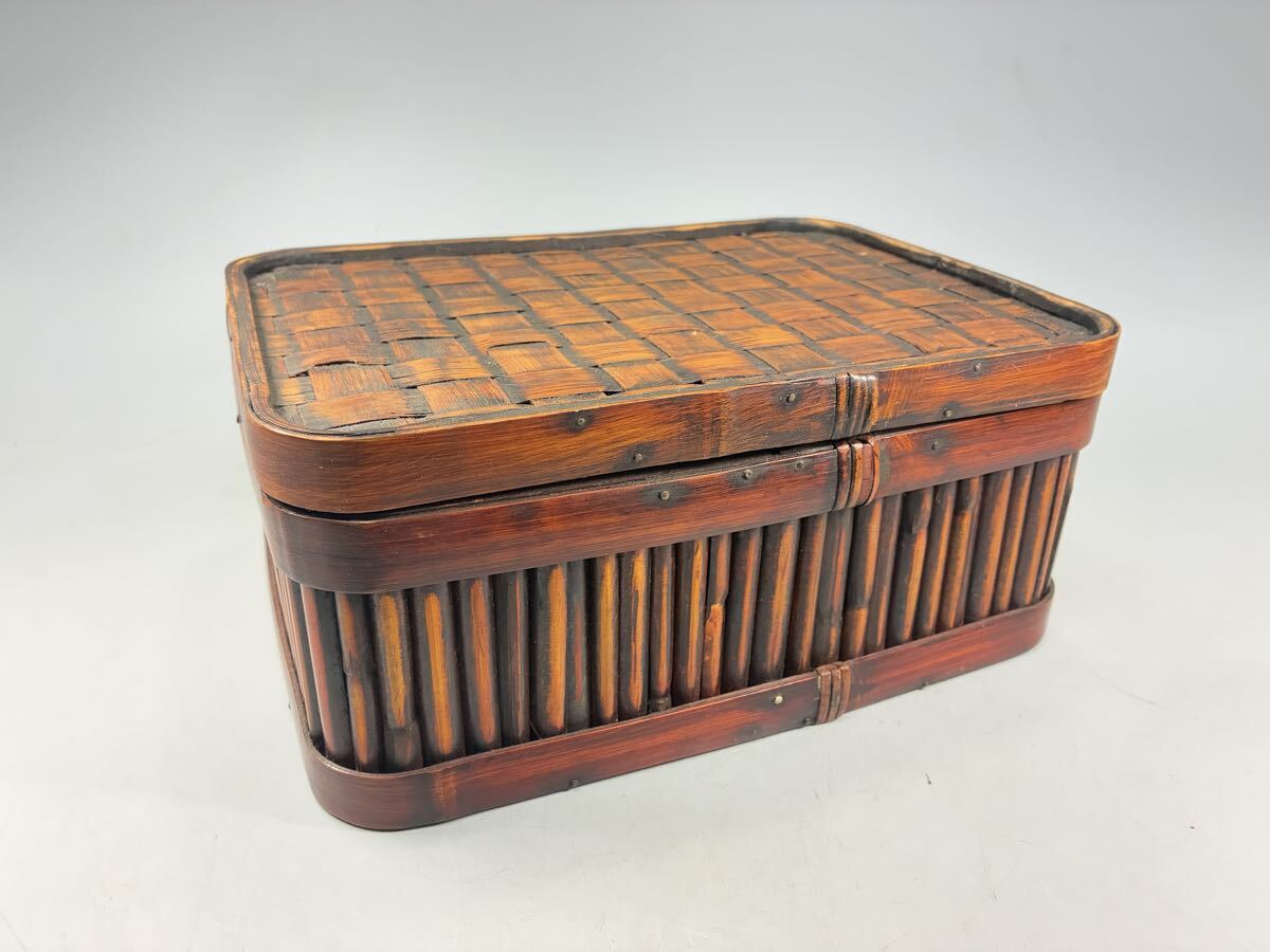 竹かご　昭和レトロ　手作り　工芸品　アンティーク 2025年最新】Yahoo!オークション -竹籠(アンティーク