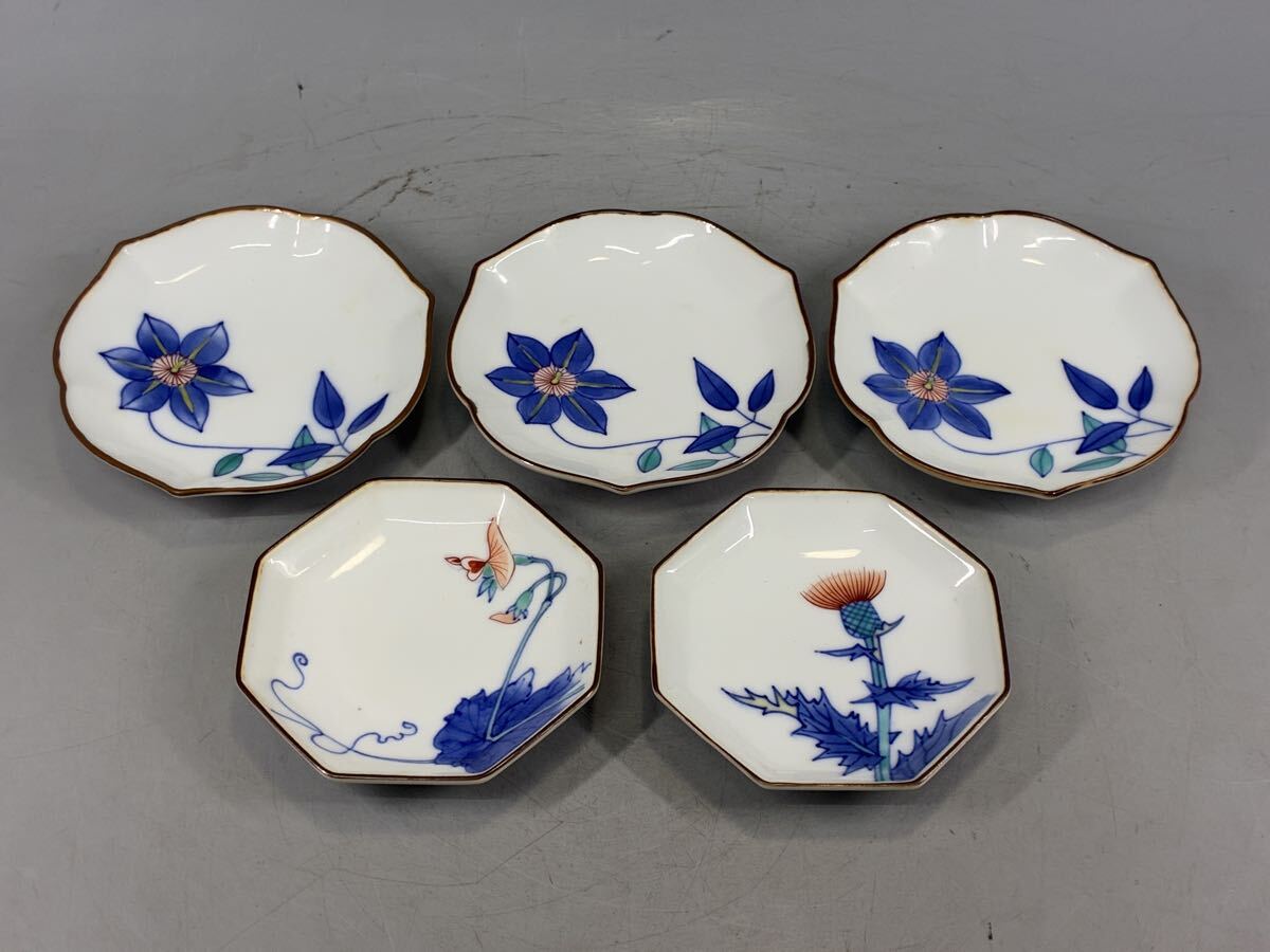 辻常陸 染錦 飾皿 皿 古美術 色絵 絵皿 アンティーク 辻常陸 染錦 飾皿 皿 古美術 色絵 絵皿 アンティーク