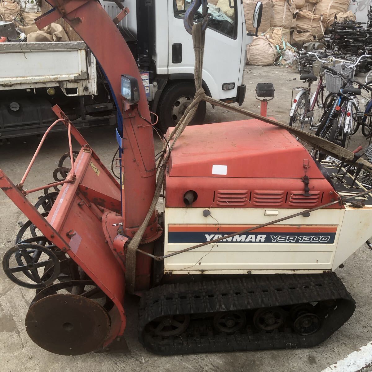 ヤンマーYSR900 セル始動OK！　作動品　中古除雪機　岐阜県 ヤンマーYSR900 セル始動OK！ 作動品 中古除雪機 岐阜県