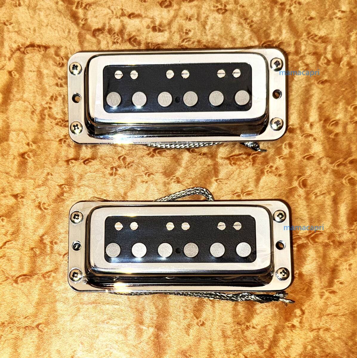 Eric Custom Filtertron風　網線アルニコ５　セット　ニッケル Eric Custom Filtertron風 網線アルニコ5 セット ニッケル