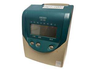 SEIKO QR-330 タイムレコーダー