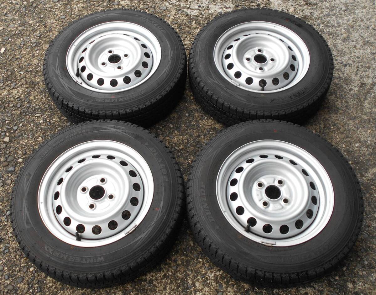 やや引っ張り‼️サクシードバン5J+39 155/65R13 2本送料込み⭐️ やや引っ張り‼️サクシードバン5J+39 155/65R13 2本送料込み