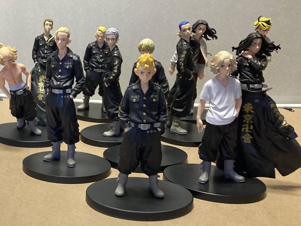 東京リベンジャーズ　フィギュア 10体セット BANDAI - 東京リベンジャーズ 松野千冬 ドラケン フィギュア 東