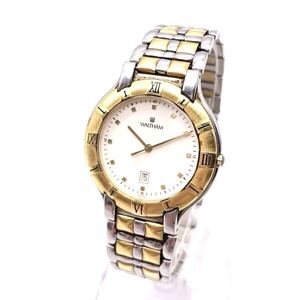 FN17062Y【1000円スタート!!】WALTHAM ウォルサム 63350.28 QUARTZ クォーツ 腕時計