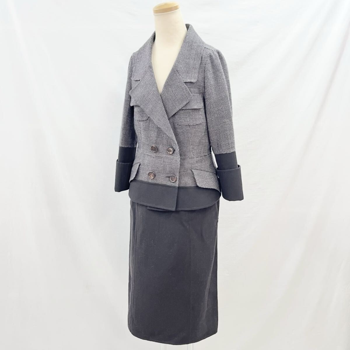 セリーヌ セットアップ スーツ スカート 美品 Yahoo!オークション -「スーツセットアップ レディース