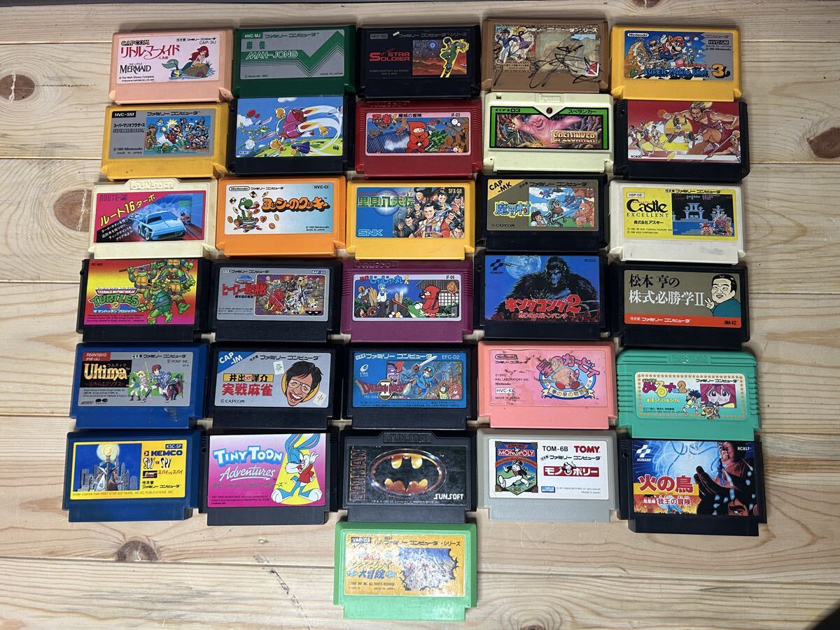 Yahoo!オークション -「ファミコンソフトまとめて」の落札相場
