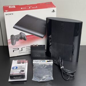 ◇SONY PS3 CECH-4000B 本体 付属品写真参照 同梱対応可 箱付 PlayStation3 プレステ3 ソニー プレイステーション3 直接引き取り大歓迎