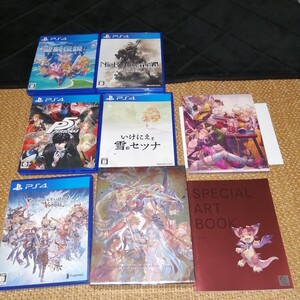 PS4ソフト 聖剣伝説3 ニーアオートマタ グランブルーファンタジーヴァーサス 限定版 ペルソナ5 他