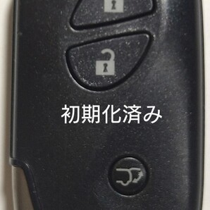 初期化済トヨタ レクサス純正スマートキー3ボタン基盤番号271451−5300新品電池サービス⑥