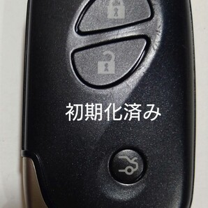 初期化済トヨタ レクサス純正スマートキー3ボタン基盤番号271451−5360新品電池サービス③