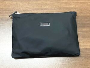 &S104160: TUMI トゥミ バッグ ブラック ナイロン 折りたたみ コンパクト ブランドバッグ 中古
