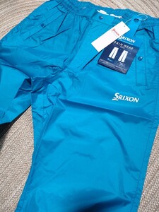 новый товар не использовался SRIXON Srixon дождь брюки LL голубой бледно-голубой Golf одежда мужской непромокаемая одежда выдерживает давление воды 10000mm