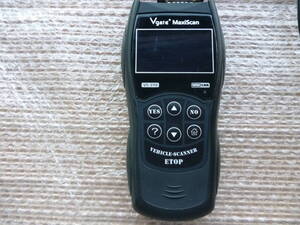 Vgate Maxiscan VS890 OBD2 故障診断機 日本語操作メニュー 中古品
