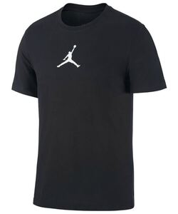 新品未使用 AIR JORDAN エアジョーダン 半袖 Tシャツ ワンポイント ブラック 黒 Mサイズ ナイキNIKE ドライフィット