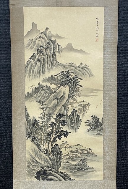 2025年最新】Yahoo!オークション -水墨山水(掛軸)の中古品・新品・未