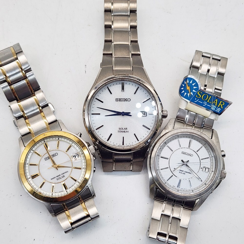 【電波ソーラー、美品】SEIKO　セイコー　コンビ　7B42-0AK0 2025年最新】7B42-0AK0の人気アイテム - メルカリ