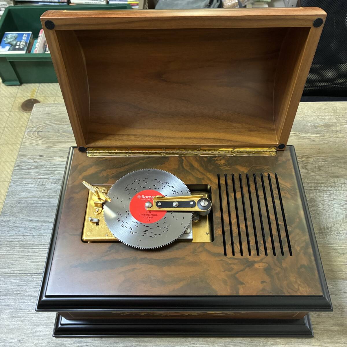 美品！REUGE リュージュ ディスク交換式 ドーム型 オルゴール 動作確認済 m49439397817_1.jpg?1732477864