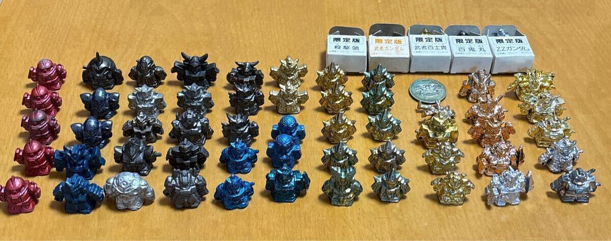 ガン消し大量（およそ8000g 1000体以上）まとめ売り Yahoo!オークション -「ガンダム 消しゴム 大量」の落札相場