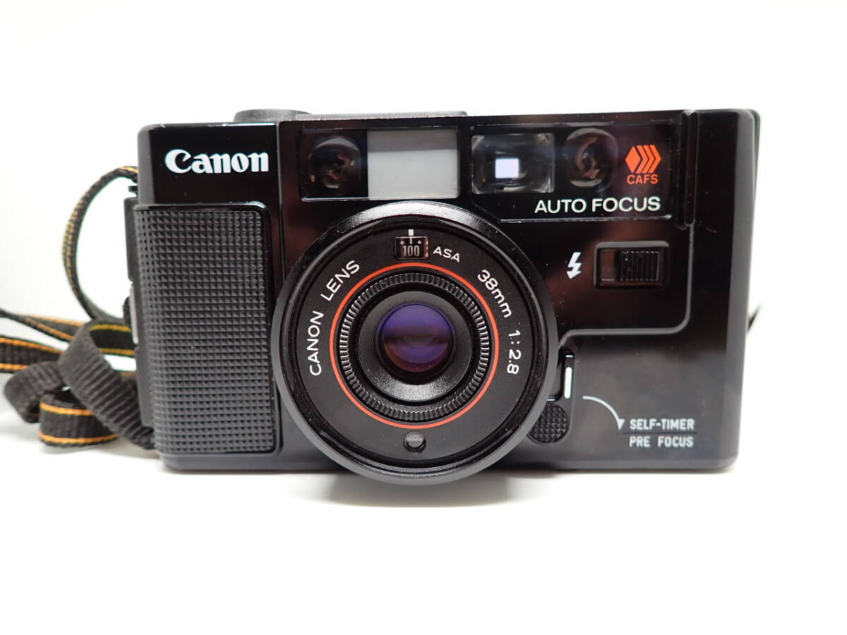 ☆☆極上美品❕動作確認済 動作快調☆☆キヤノンオートボーイ AF35 M フィルムカメラ】Canon AF35M 初代オートボーイ！をハードオフで