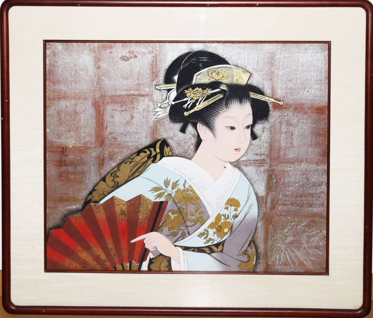 歌川春光 日本画 掛軸 絹本 歌川春光 日本画 掛軸 絹本 Yahoo!オークション -「歌川春光