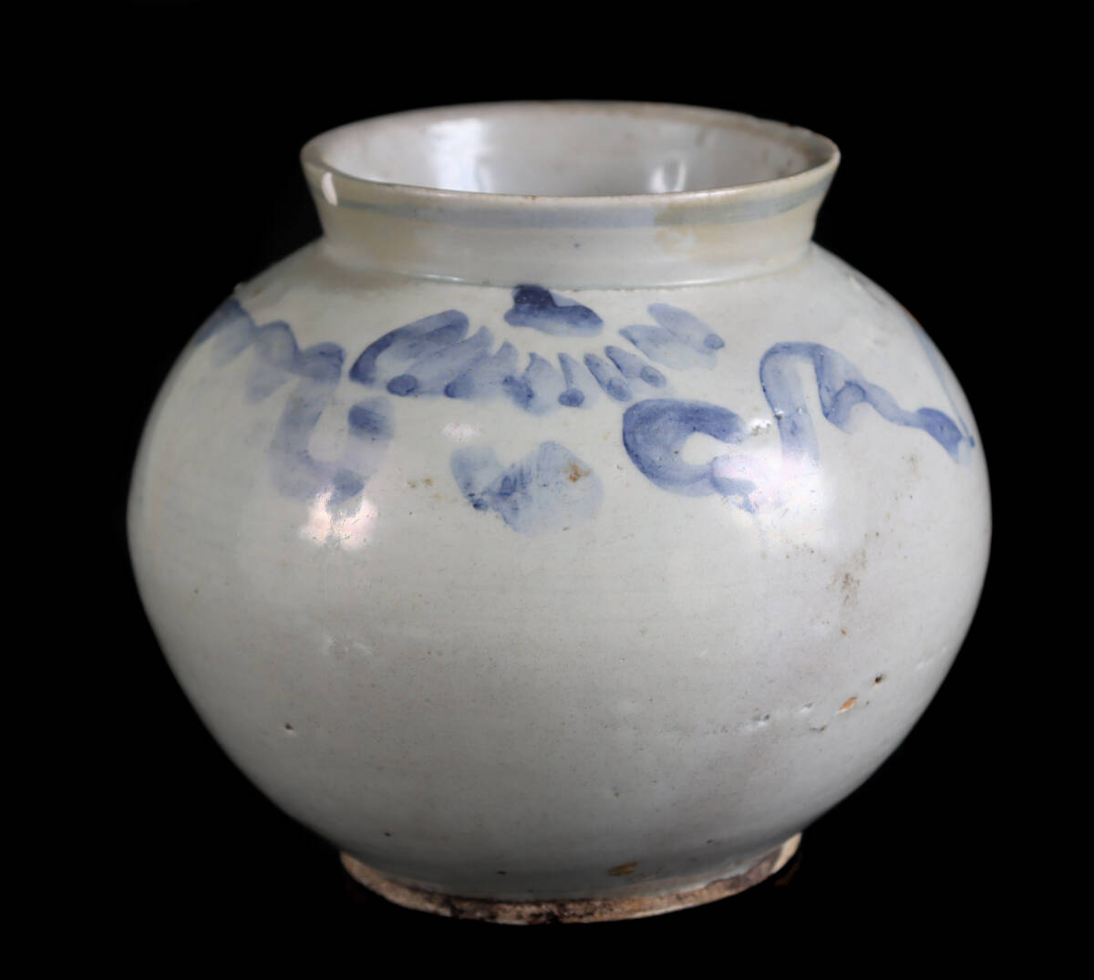 2025年最新】Yahoo!オークション -李朝 染付 壺の中古品・新品