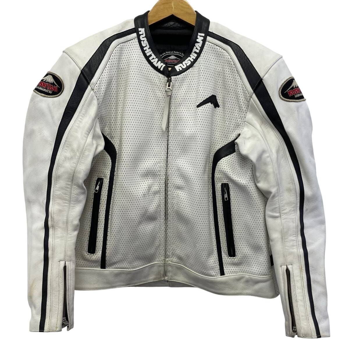 Kushitani パンチングレザー ジャケット ホワイト Amazon | [クシタニ] クロームジャケット ホワイト XL K-0691