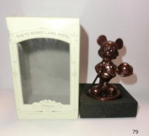 東京ディズニーランドホテル ミッキーマウス Mickey Mouse 紳士 杖 像 TDL フィギュア Disney