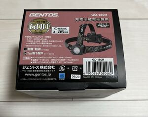 GENTOS Gentos LED передняя фара head War zGD-180H