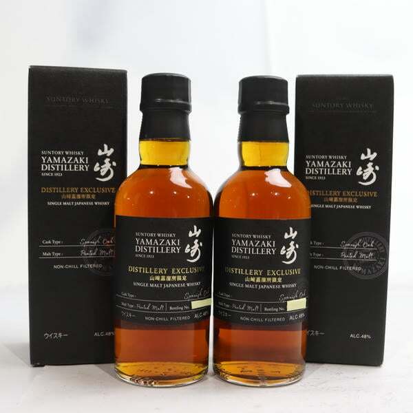 【新品未開封】山崎シングルモルトウイスキー 180ml✖️4本セット サントリー 山崎 ミニボトル 180ml 4本セット シングルモルト
