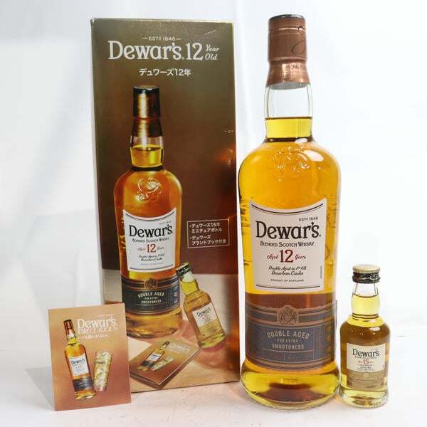 デュワーズダブルダブル　27年　箱付き未開封 デュワーズ ダブルダブル 27年