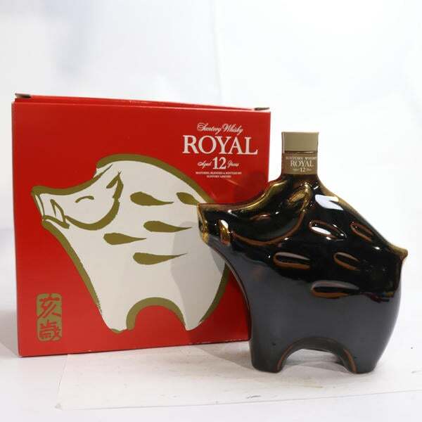 【未開栓】SUNTORY  /2019 亥（い）/干支ボトル/陶器 楽天市場】サントリー ウイスキー オールド 干支ラベル 2019年