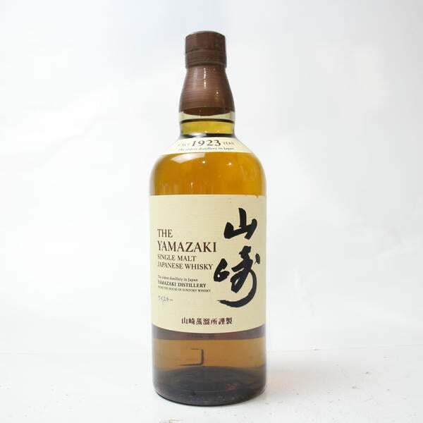 0512 サントリー山崎 1923 箱あり サントリー 山崎 NV 1923 100周年記念蒸溜所ラベル 箱付の通販