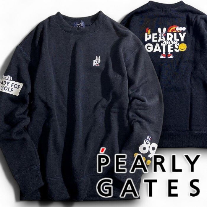 【PEARLY GATES】 ミッキートレーナー　1 PEARLY GATES】 ミッキートレーナー 1 楽天市場】パーリーゲイツ