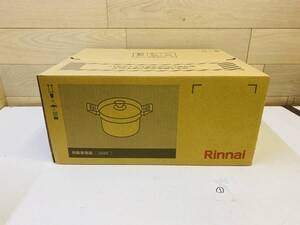 1【新品未使用】Rinnai リンナイ RTR-500D 炊飯鍋 5合炊き 炊飯専用鍋 ガラス蓋