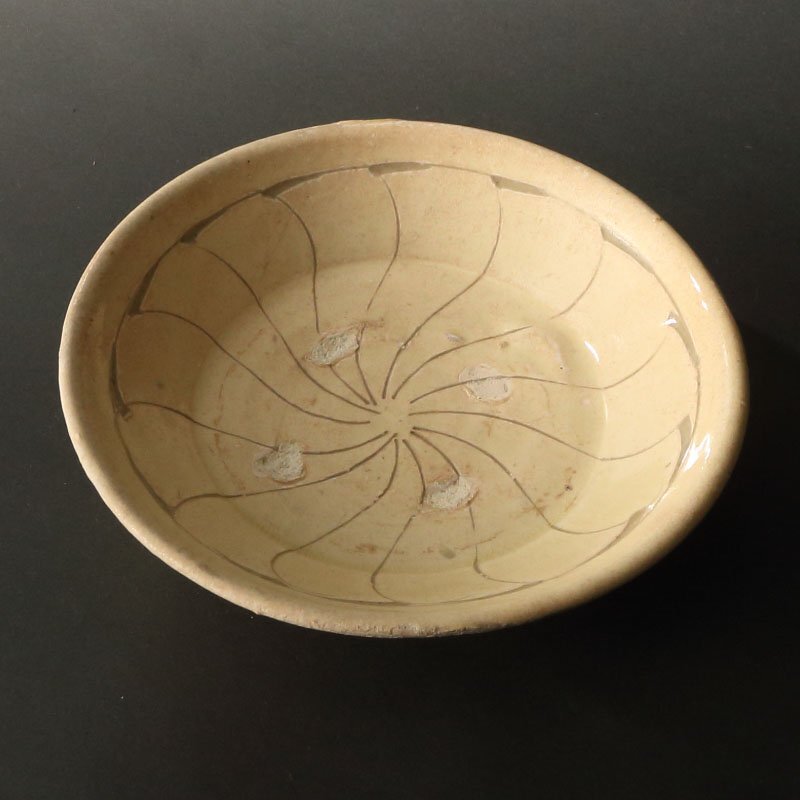 韓国陶器　粉青沙器　李朝　皿 韓国陶器 粉青沙器 李朝 皿