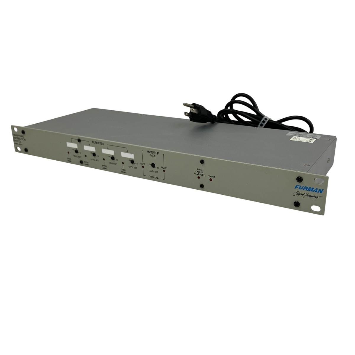 その他 FURMAN hds-6 Cue】Furman HDS-6 / HR-6導入しました。【Box】 | Tomohiro