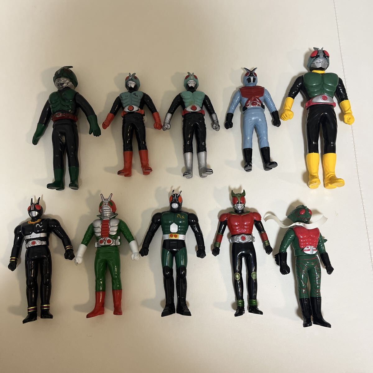 レア当時物 仮面ライダーソフビセット アマゾン Yahoo!オークション -「仮面ライダーアマゾンソフビ」(ビンテージ) の