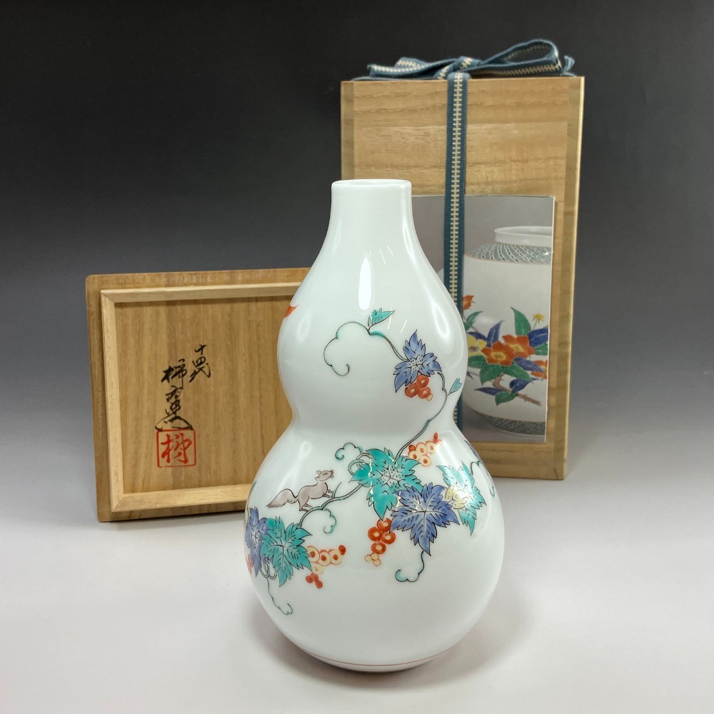 2025年最新】Yahoo!オークション -柿右衛門 十四代 花瓶の中古品