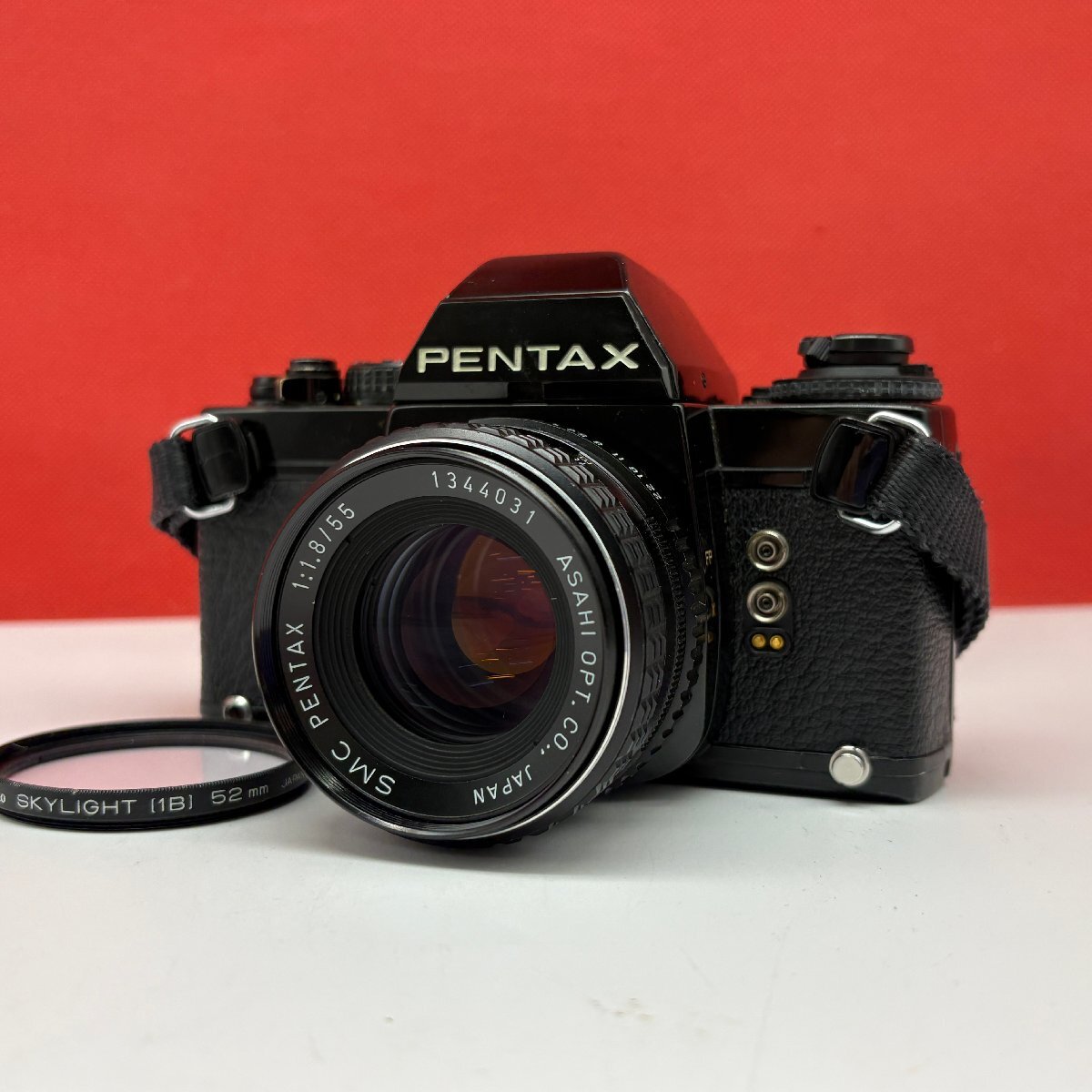 【整備済完動品】PENTAX MX＋SMC PENTAX 55mm F1.8 オールドレンズ】「ペンタックス スーパータクマー55mm F1.8」と