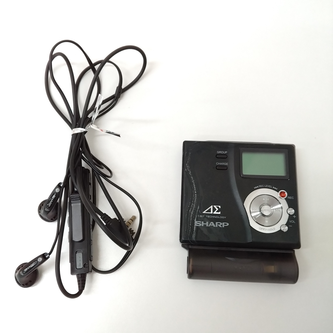 ⭕️安心保証 SHARP　MDプレーヤー MD-DR77 02840 ⭕️安心保証 SHARP MDプレーヤー MD-DR77 02840 SHARP MD