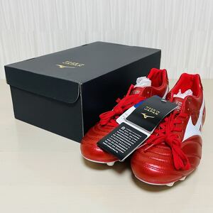 MIZUNO MORELIA II JAPAN 28cm passion red Mizuno утечка задний 2 Japan футбол шиповки обувь 28cm P1GA220160
