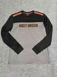 新品 正規品ハーレーダビッドソン Harley-Davidson Performance Micro Mesh Long Sleeve Colorblock Tee 長袖Tシャツ 99086-20VM サイズXL