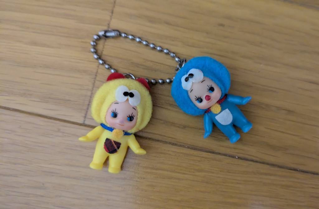 新品・未開封キューピー人形&キーホルダー＆コースター50周年記念 新品・未開封キューピー人形&キーホルダー＆コースター50周年